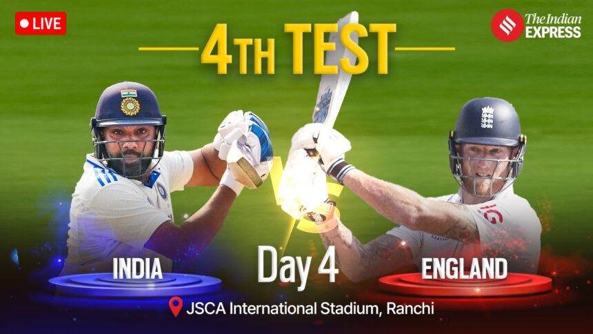 IND VS ENG 4TH TEST DAY 4
