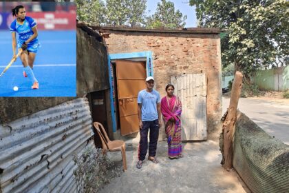 Jyoti Chhetri right the house her parents built on Govt land 20 years ago