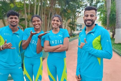 India mixed relay team